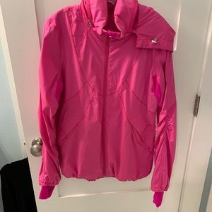 Lululemon pink rain jacket
